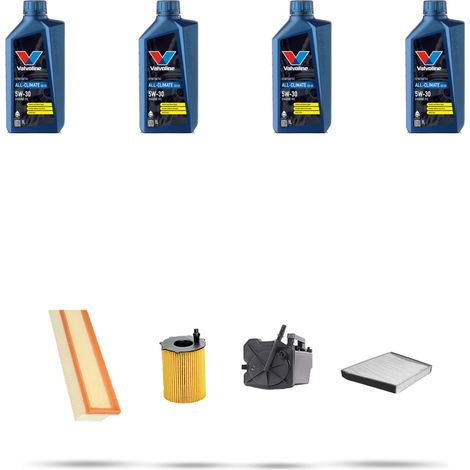 Kit tagliando 4 FILTRI e 4L OLIO compatibile con Suzuki Liana 1.4 66kw dal 2004 (1/5)