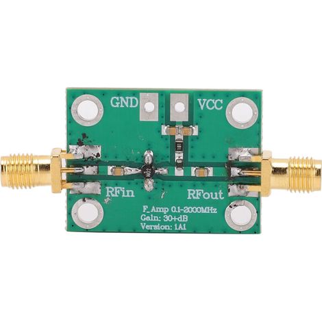 Amplificateur RF Large Bande 0.1-2000MHz, Gain 30dB, Module LNA Faible Bruit (1/5)