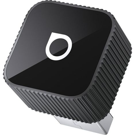 Adaptador Bluetooth para coche Ottocast CP88-T2 Mini Cube CarPlay, color negro.