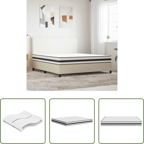 Matelas à ressorts - Matelas à ressorts bonnell moyen 180x200 cm (1/5)