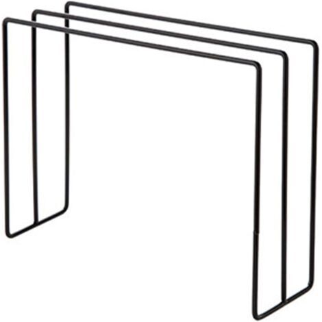 Support de séchage de torchon de comptoir de Cuisine, Porte-Serviettes en Fer, Support de Serviette à Main, Support de Rangement de torchon pour comptoir de Cuisine, Salle de Bain (Noir)