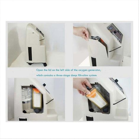 Sekundärluftfilter für Sauerstoffgenerator (1 Stück) (1/5)