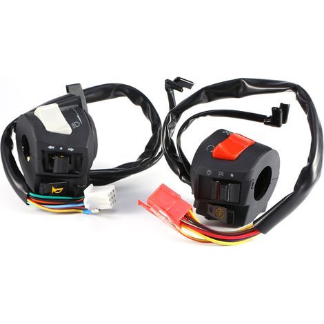 Motorcycle sur l'interrupteur OFF, interrupteurs Switch START STORSTHERSHERS STOWSHOP pour 7/8 " (1/5)