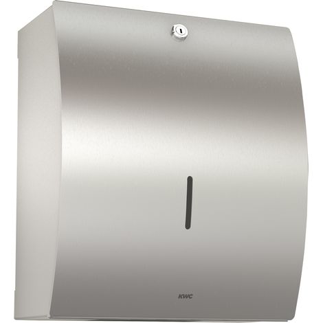 KWC AR WC-Großrollenhalter, STRATOS, Edst., Aufputz, 304x355x170 mm, Rolle 295 mm