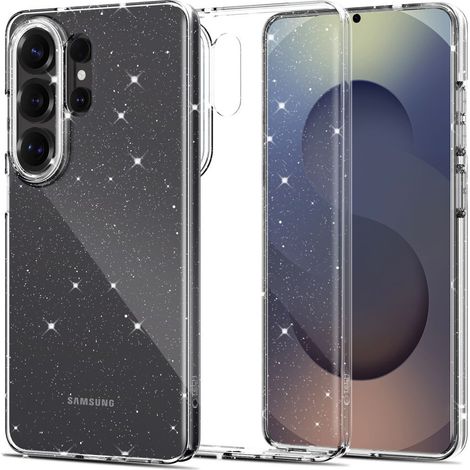 Samsung Galaxy S26 Ultra FlexAir Schutzhülle - Transparenter Glitzer (1/4)