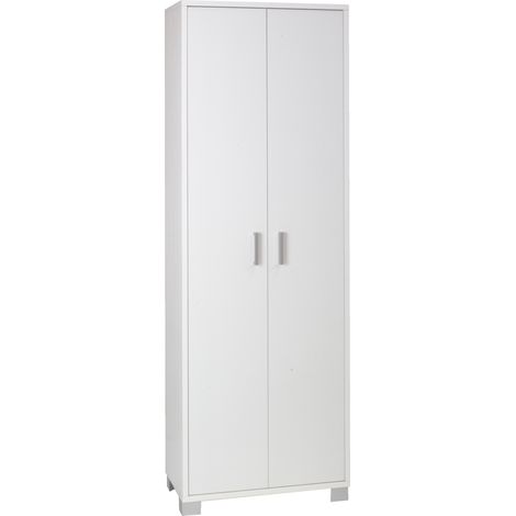 mobile 2 ante portascope bianco fiammato, 63x183x34 cm (1/3)