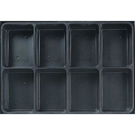 E-NORM Montagekoffer leer, 8 Fach E-NORMpro (1/3)
