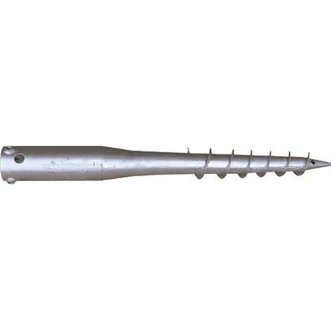 Erdanker GSA02, Zn, A 550x60x1,7 mm, 3xM8