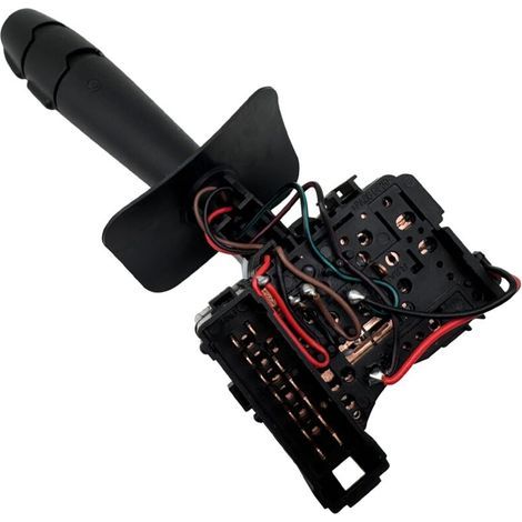 Commodo compatible pour Clio 2, Kangoo 1, Master 2, Trafic 2, Megane 1, Scenic 1 (1995-22014) avec antibrouillards avant et arrière (Noir) 7701040730 7701053058 7701066570 (1/3)
