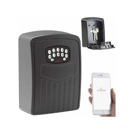 Coffre-fort à clés connecté - XCase Protection - Modèle étanche - Code à 6 chiffres - Métal - IP54