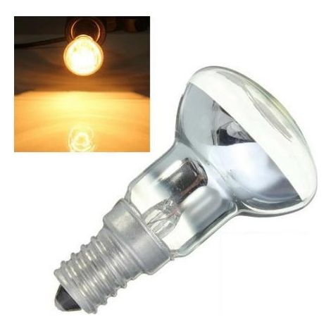 2 Piezas Bombilla Edison R39 de 30 vatios, foco reflector E14 Lámpara de lava Bombilla Lámpara de techo (1/5)