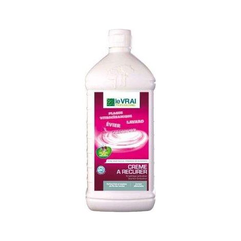 Le vrai - creme a recurer - 1 litre - LE VRAI PROFESSIONNEL - PRODUITS VAISSELLE