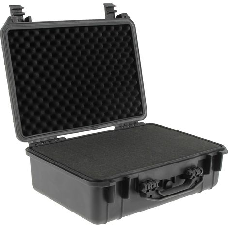 Malette de transport RS PRO en Polypropylène, Dimensions externes 155 x 430 x 380mm , étanche ( Prix pour 1 ) (1/2)