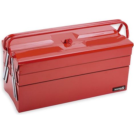 Werkzeugkasten, Metall, 5 Tabletts (495 x 200 x 230 mm)  DOGHER 026-001