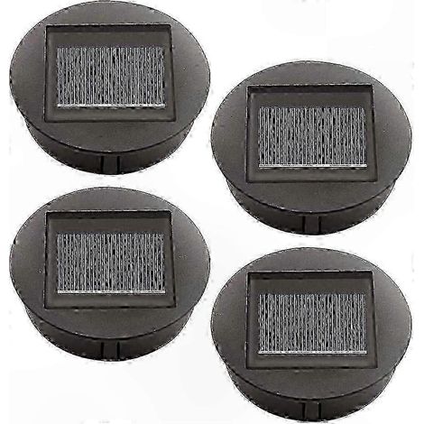 Lot de 4 plafonniers solaires LED de remplacement avec panneaux solaires (1/5)