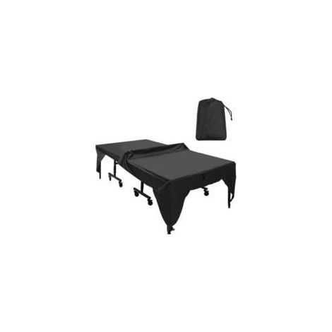 Housse de protection imperméable et anti-poussière pour table de ping-pong Noir 280 x 153 x 73 cm (noir) (1/5)