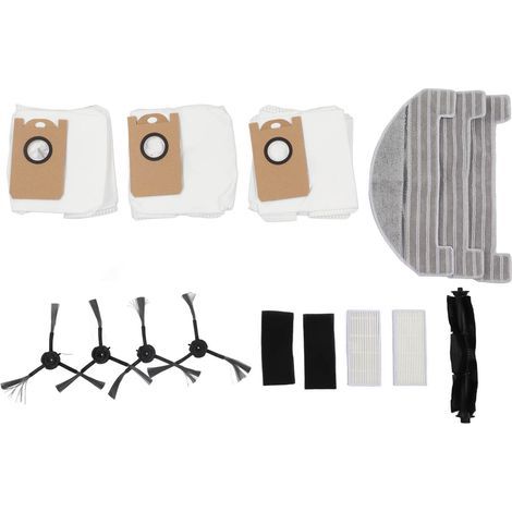 Kit Sweeper Proscenic M8 Pro : Brosse principale, brosses latérales, filtres et sacs pour performance optimale (1/5)