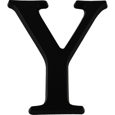 Lettre Y Noire Hauteur 40mm - 4621579 (1/2)
