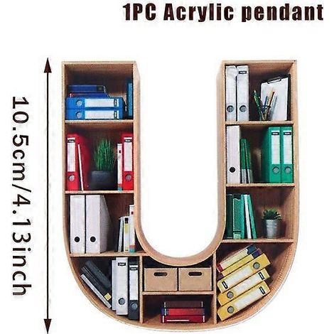 Décoration suspendue pour étagère, ornement pour amoureux des livres, pendentif pour sapin de Noël, cadeaux, décorations de Noël, décorations de Nouvel An, argent (1/5)