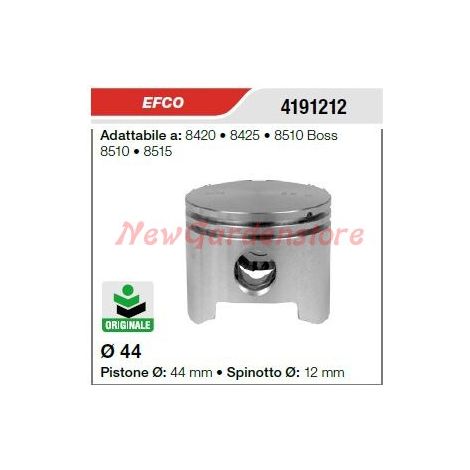 Pistone segmenti spinotto EFCO motosega 8420 8425 8510 8515 4191212