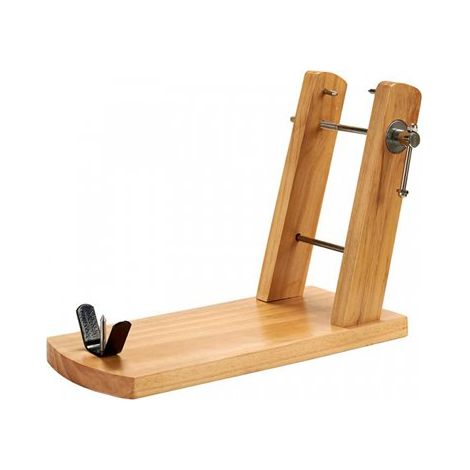 Support à jambon en bois laqué 18x44x33cm 55086 ar kinvara (1/3)