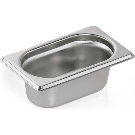 Bac inox GN 1/9 H 65 mm 0,6 ltr GN ESSENTIALS - Was Germany