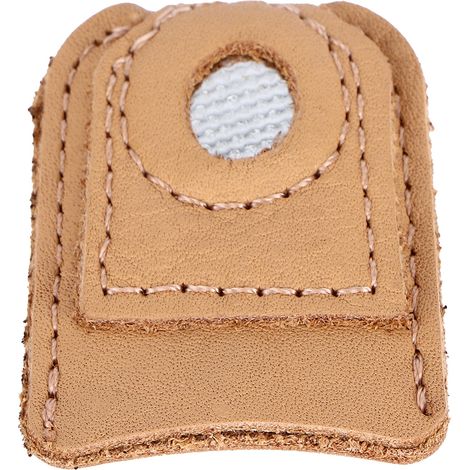 Protecteur de Doigt en Cuir pour Couture et Broderie, Dé à Coudre pour Taille Fine (1/5)