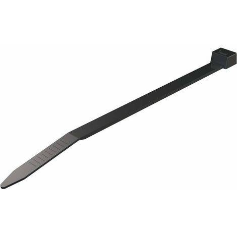 OBO Bettermann Collier de serrage résistant aux UV 4,8x300mm polyamide noir, 2331880 (1/2)