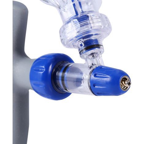 5 ml verstellbare Veterinärflasche mit kontinuierlicher Spritze (1/4)