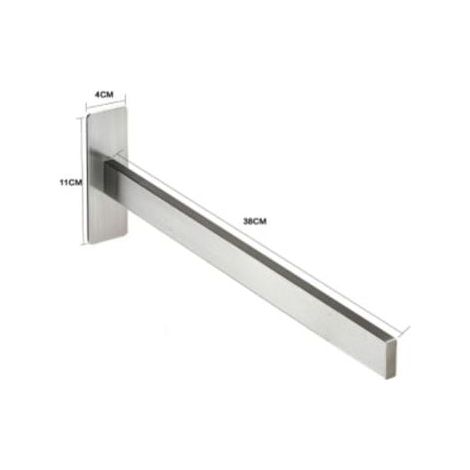 Porte-tovaglioli senza chiusura porte-tovaglioli porte-tovaglioli murali tipo 304 porte-tovaglioli in acciaio inossidabile porte-tovaglioli da cucina porte-tovaglioli da sala da bagno autoadesivi semp (1/5)