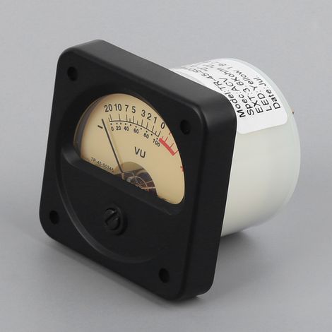 VU-mètre haute précision TR-45, dB-mètre d'amplificateur de puissance avec rétroéclairage, sonomètre de niveau d'amplificateur à tubes électroniques (1/5)
