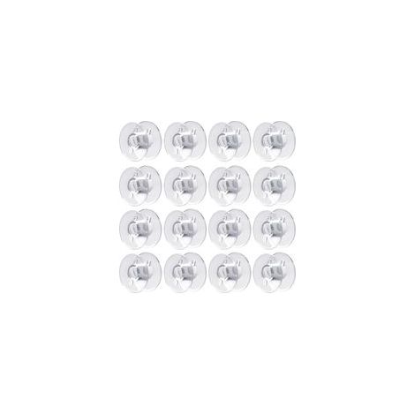 60 Pcs Canette Machine a Coudre Bobines pour Machine à Coudre Canette Plastique Canettes Machine à Coudre pour Brother Singer Kenmore Janome la Plupart des Machines à Coudre (1/5)