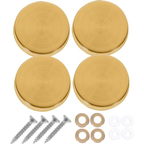 Lot de 20 clous fixation pour miroir salle bain, supports muraux (1/5)