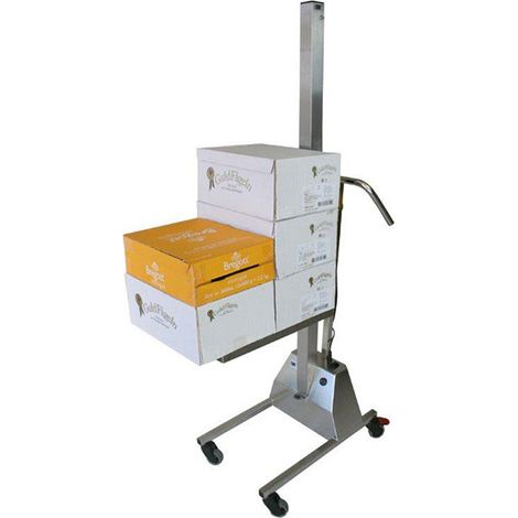 Impilatore in acciaio inox - Carico 80 kg - 300831