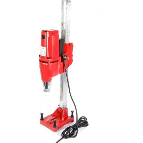Taladradora de núcleo núcleo (3300 W, para taladros húmedos, diamante, cemento, perforación de diamante, perforación en seco, núcleos de 165 mm)