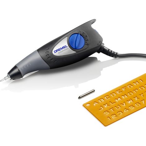 Appareil de gravure multifonction Dremel 290, 35 watts, ensemble d'outils multifonctions avec 2 accessoires pour graver sur le bois, le verre, la céramique, le métal, le plastique, le bois et le cuir