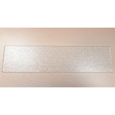 R VETRO CAPPA ELETTRICA P/CUCINA  MIS.32,5 X 0,08 X 0,005