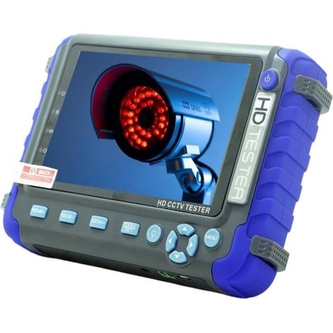 Testeur de caméra Professionnel 5 Pouces IV8W 8MP AHD TVI 4MP CVI, sécurité analogique, testeur de vidéosurveillance, Moniteur, Test de câble VGA(IV5) (1/5)