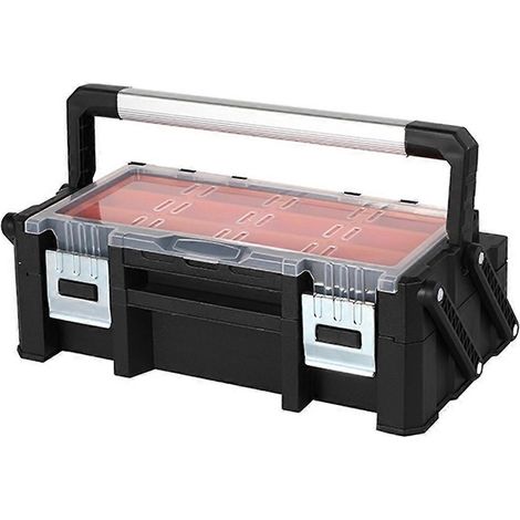 Boîte de rangement portable pour pièces détachées, visserie, boîte à outils --- (1/5)