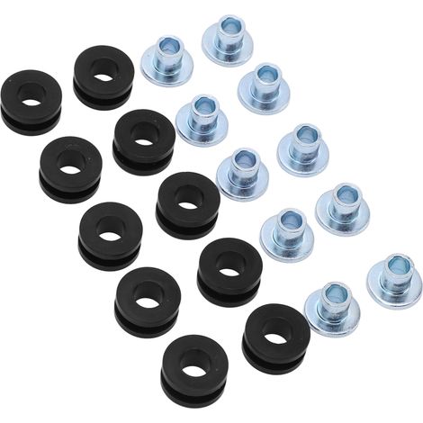 Set mit 10 Motorrad-Silentblöcken aus Gummi und Metall zur Verkleidungsmontage, Ersatzteil für Suzuki (1/5)