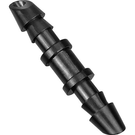 Lot de 100 raccords de couplage barbelés 1/4" pour irrigation goutte à goutte, tube goutte à goutte universel 1/4" (1/5)