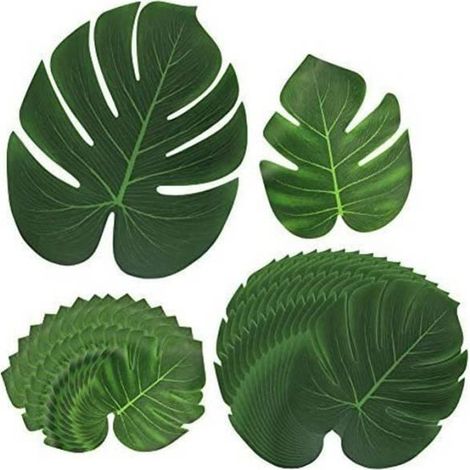 Feuillage Artificiel - FOLAYA - 30 Pcs - Imitation Réaliste - Atmosphère Tropicale - Facile à Nettoyer (1/3)