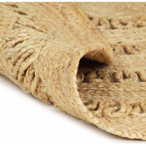 Maison Exclusive - Teppich Handgefertigt Jute Geflochten 120 cm (1/5)