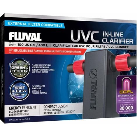 Clarificador UVC 3W para filtro Fluval Serie 07