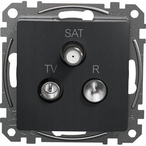 Toma R/TV/SAT Schneider Electric Sedna Design atenuación 4dB 1dB (1/3)