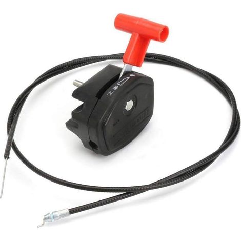 Cavo acceleratore universale da 142 pollici e leva dello starter per tosaerba