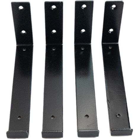 Jiajia AI, Supports Muraux Industriels Supports d'étagère Résistants Support Flottant, 4 PCS pour jardin, terr (1/5)