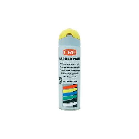Traceur de chantier Marker paint vert aérosol 650ml CRC Industrie