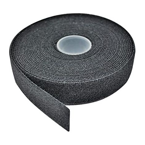 LINDY Doppelseitiges Klettband Vorder- und Rueckseite 5m, schwarz, mit Klettvorder- und Flauschrueck