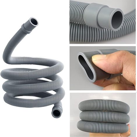MAGICLULU Tuyau Évacuation pour Climatiseur Kit de Drainage avec Collier de Serrage Tuyau Évacuation Portable pour Unité Extérieure